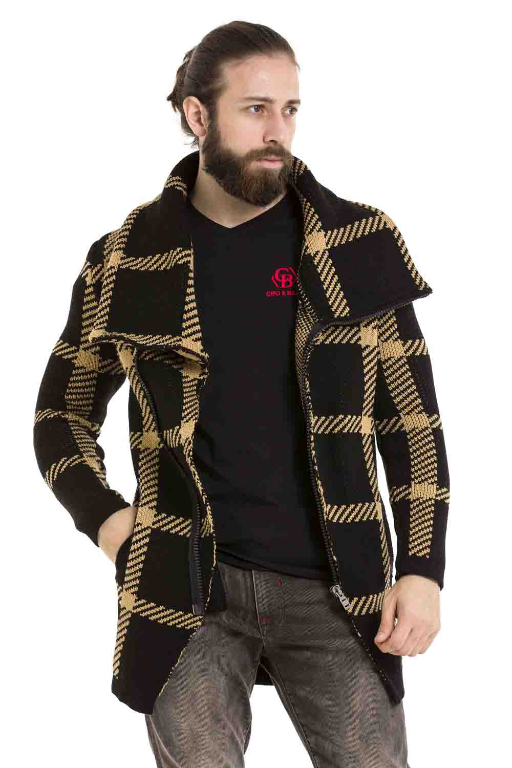 CP262 HERREN CARDIGAN