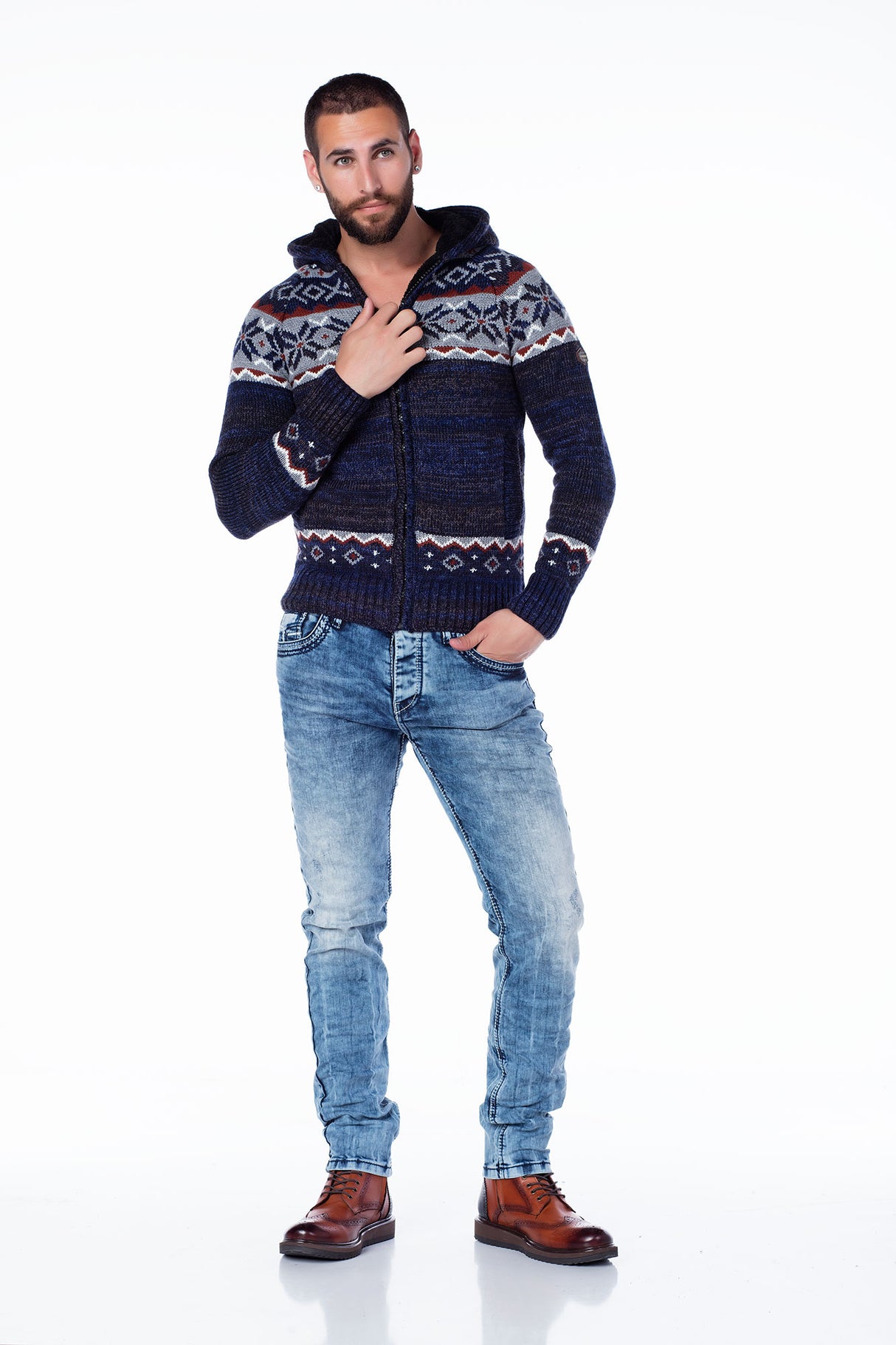 CP130 sweter męski