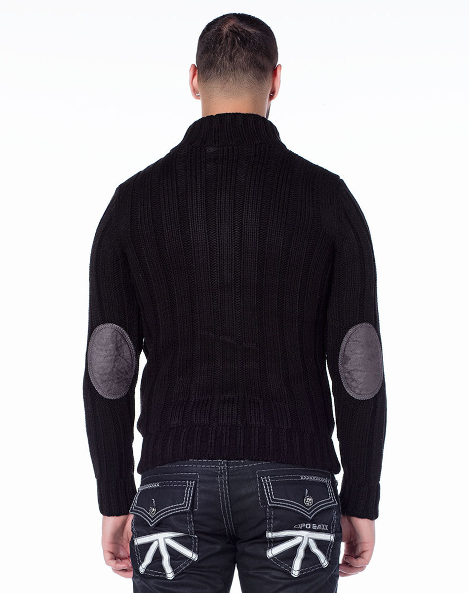 CP136 Camel Men Sweater