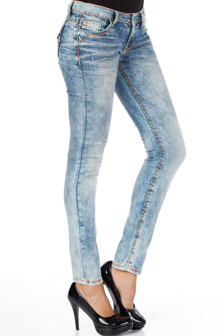 CBW-0445 Jeans skinny para mujer