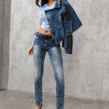 CBW-0639 Jeans Standard Donna