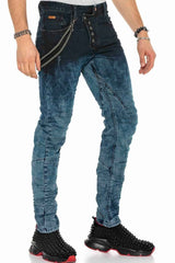 CD155 men's comfortable jeans in a modern look in Straight Fit