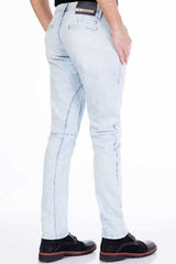 CD268 Men Jeans Slim-Fit with stylish elegant design