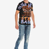 CD314 Jeans confortable pour hommes avec coutures discrètes en coupe droite