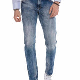 CD319 Men's Straight-Fit Jeans