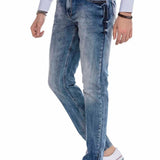 CD319 Men's Straight-Fit Jeans