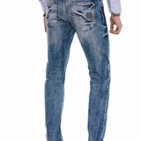 CD319 Men's Straight-Fit Jeans