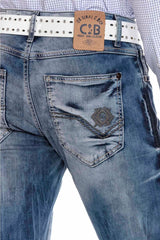 CD319 Jeans rectos para hombres 