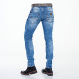 CD350 Herren bequeme Jeans im stylischen Destroyed-Look