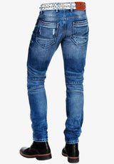 CD354 Mężczyźni RIPED-Jeans