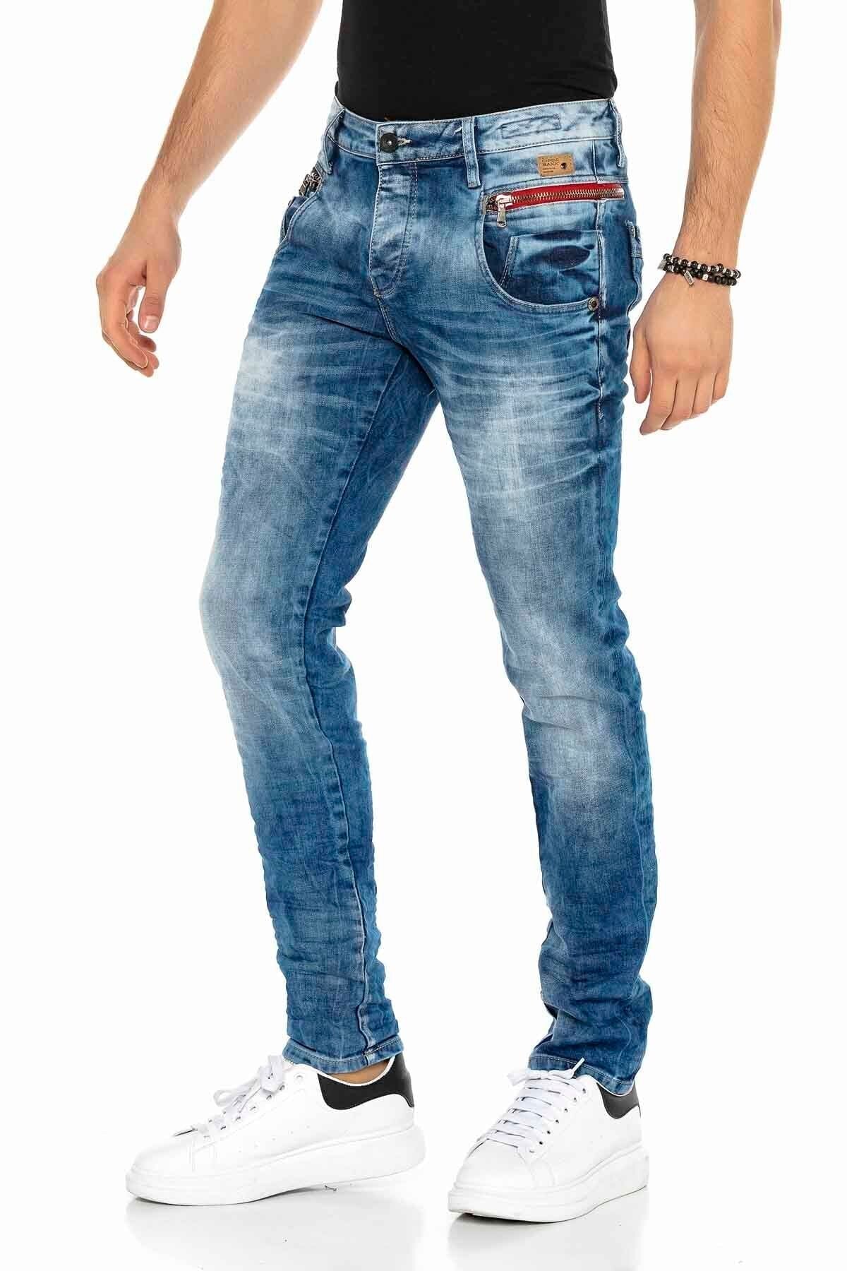 CD394 Jeans desgastados para Hombre