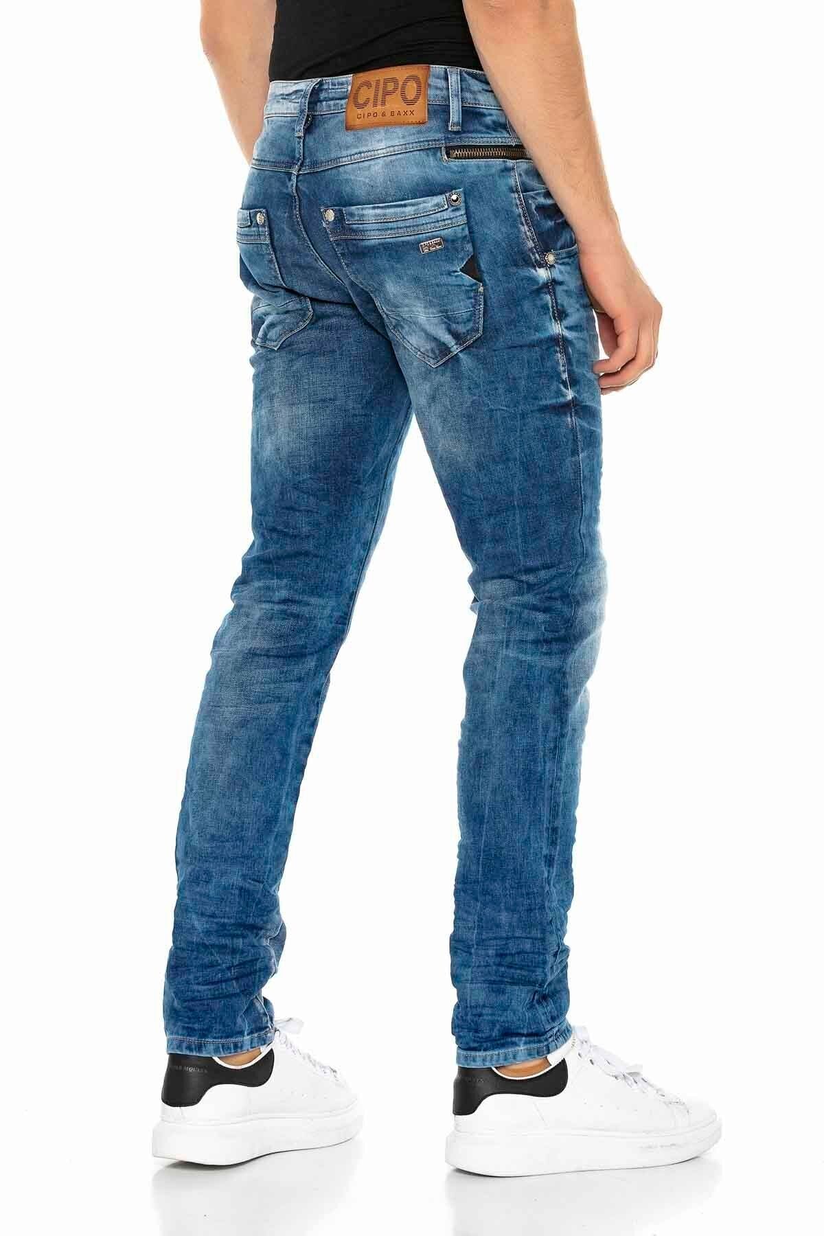 CD394 Jeans desgastados para Hombre