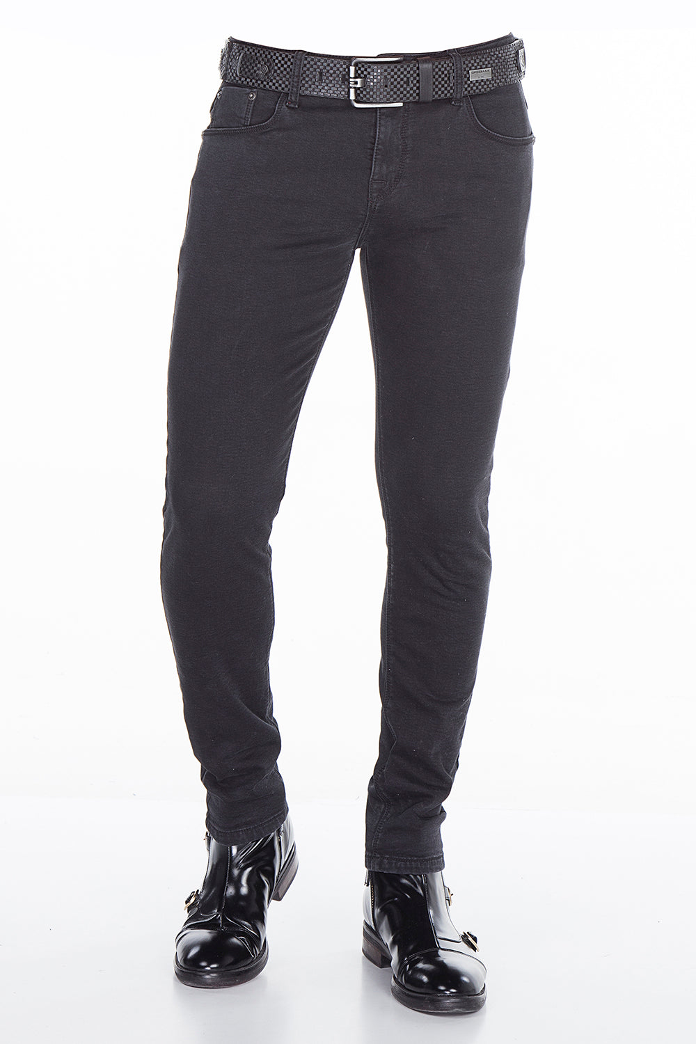 CD403 Herren Slim-Fit-Jeans im klassischen 5-Pocket-Design
