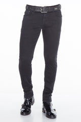 CD403 Herren Slim-Fit-Jeans im klassischen 5-Pocket-Design