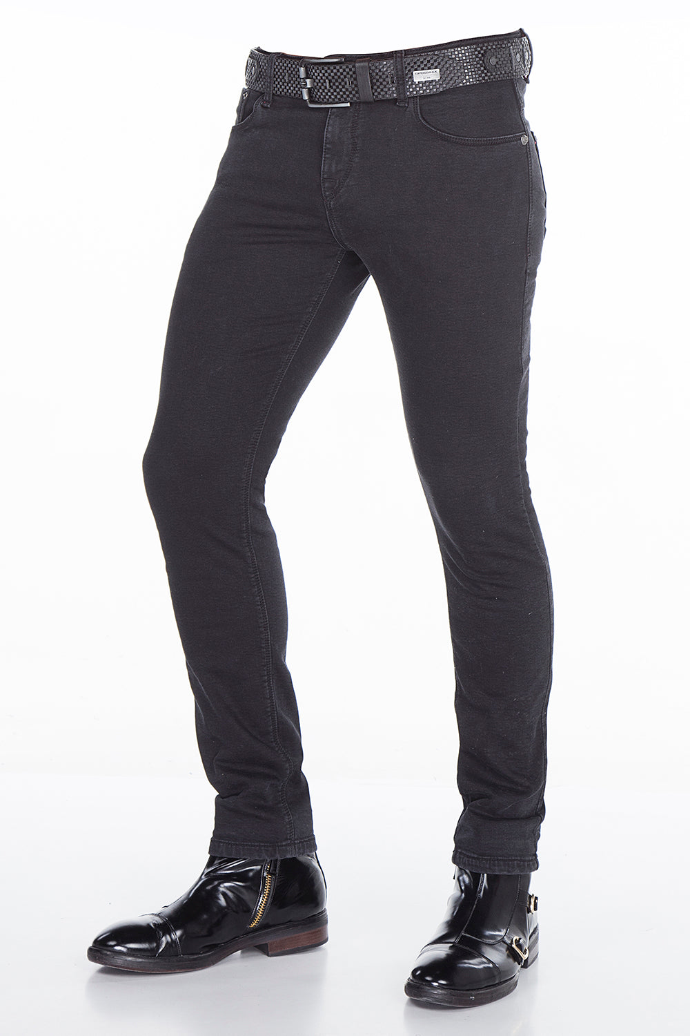 CD403 Herren Slim-Fit-Jeans im klassischen 5-Pocket-Design