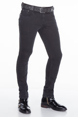 CD403 Herren Slim-Fit-Jeans im klassischen 5-Pocket-Design