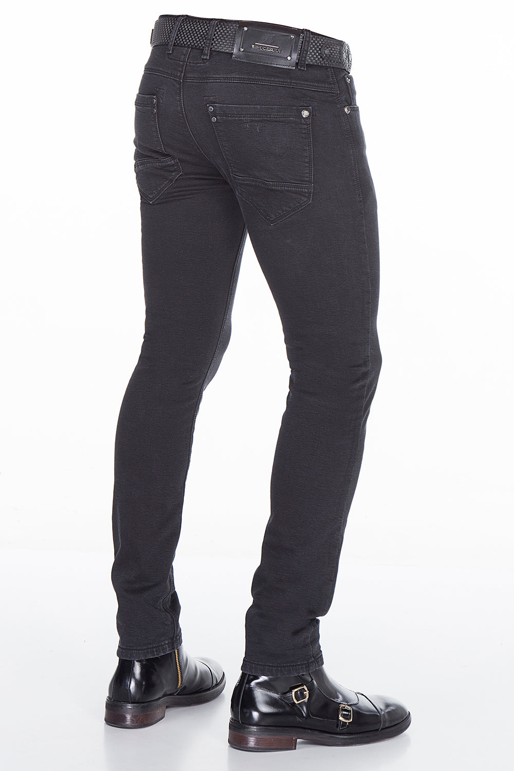 CD403 Herren Slim-Fit-Jeans im klassischen 5-Pocket-Design