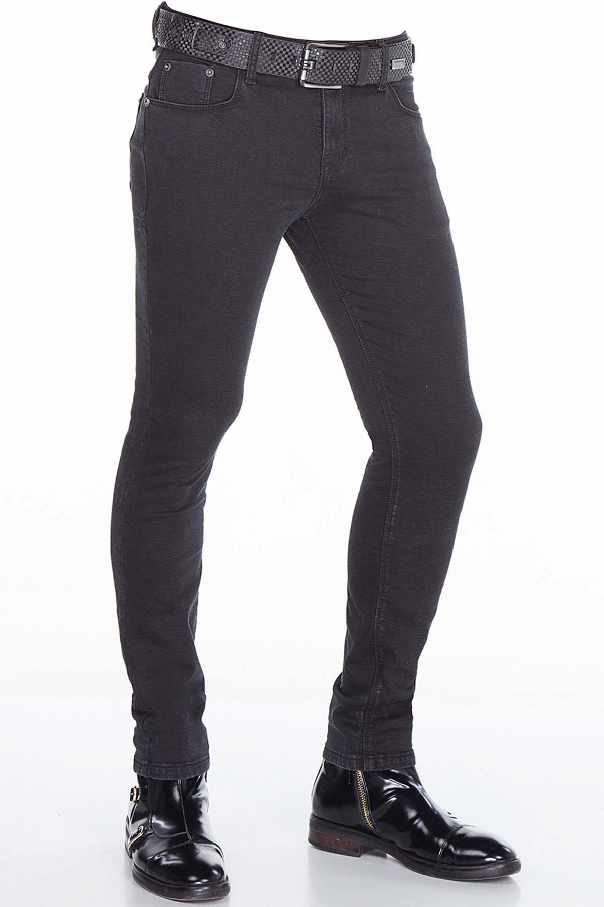 Jeans delgados de hombres CD403 en el clásico diseño de 5 bolsillos