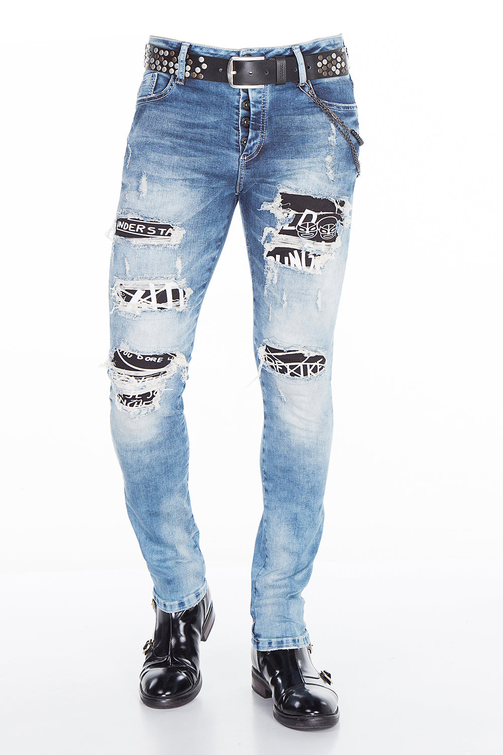 CD417 Jeans Skinny par Hombre