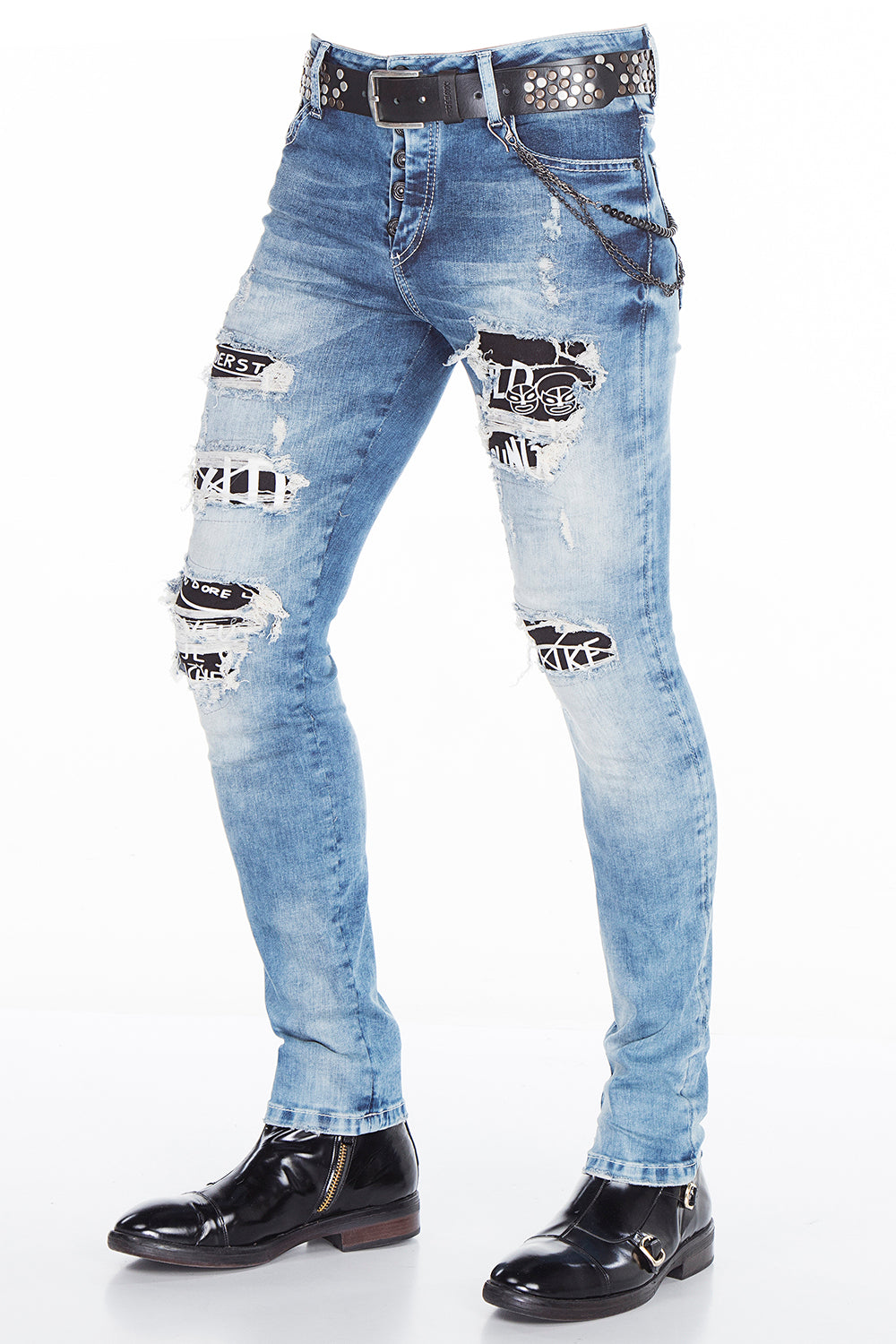 CD417 Jeans Skinny par Hombre