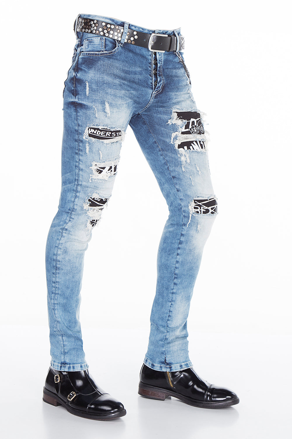 CD417 Jeans Skinny par Hombre