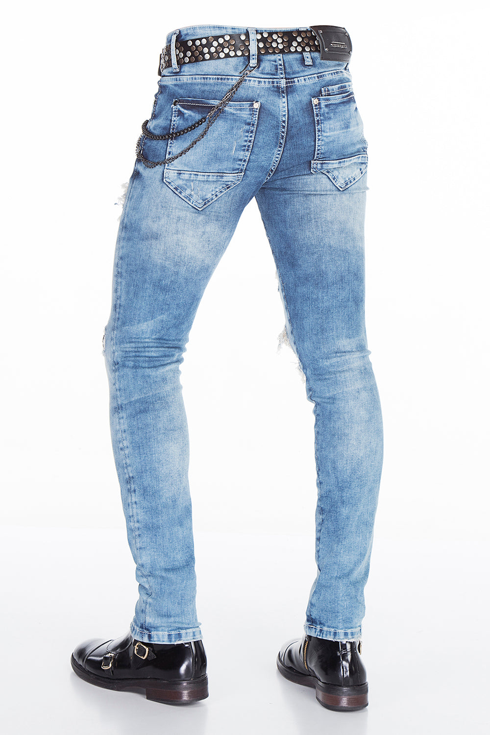 CD417 Jeans Skinny par Hombre
