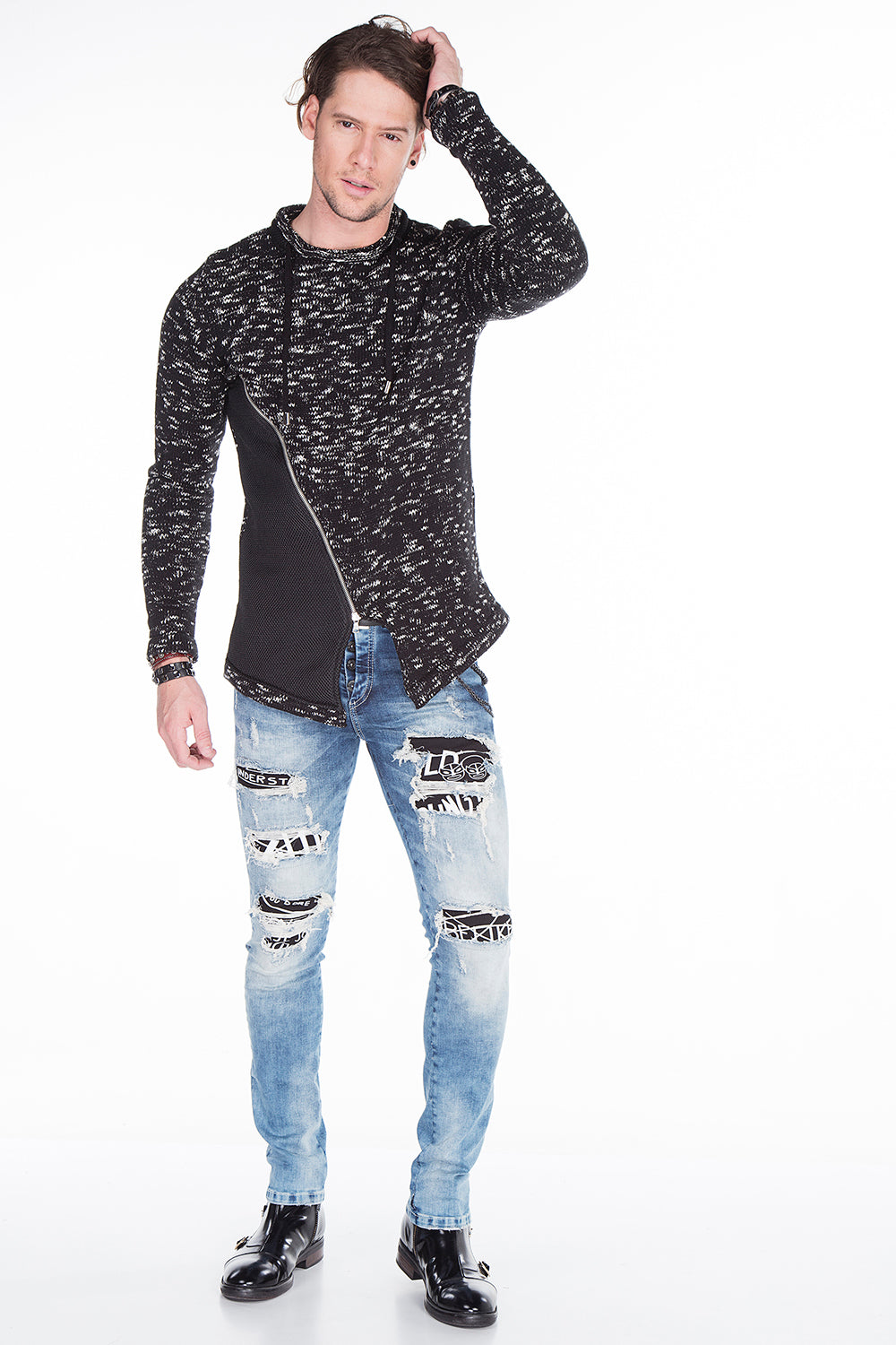 CD417 Jeans Skinny par Hombre