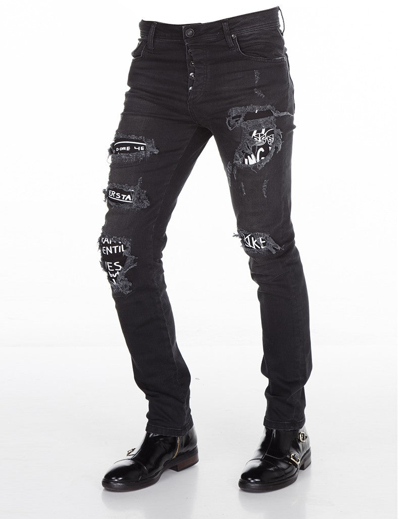 CD417 Jeans Skinny par Hombre