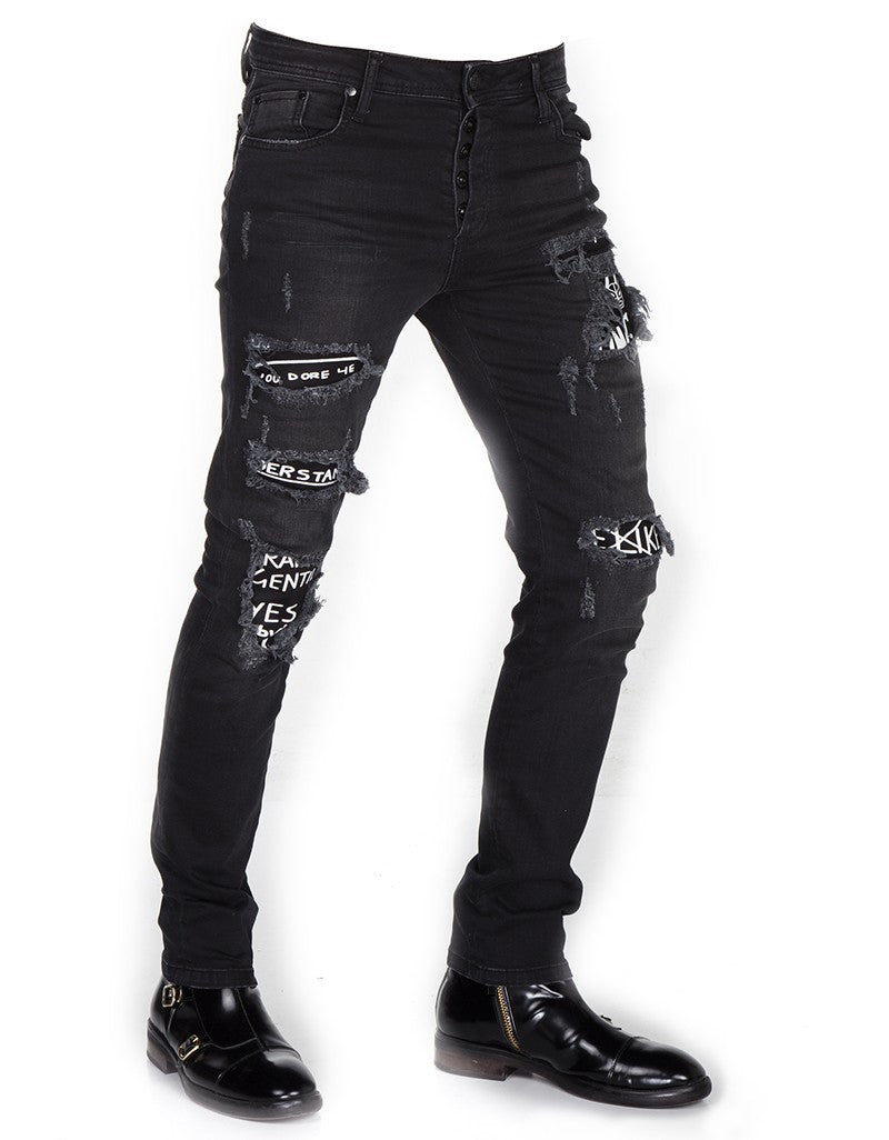 CD417 Jeans Skinny par Hombre