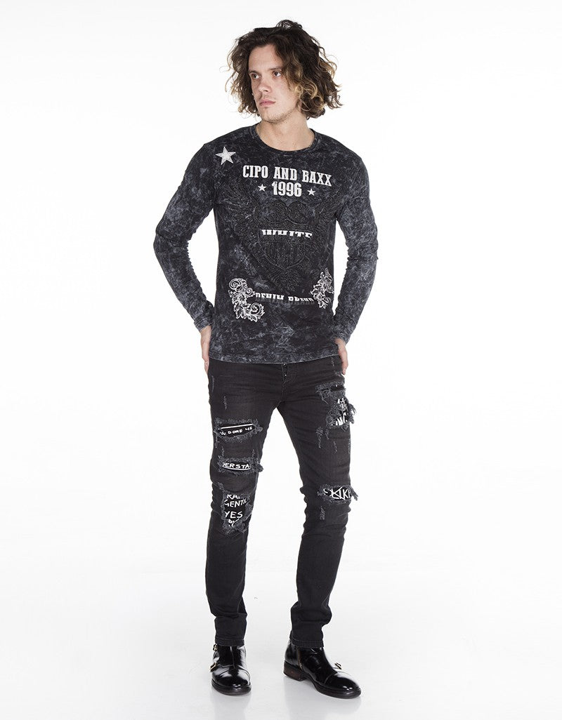 CD417 Jeans Skinny par Hombre