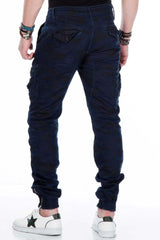 CD422 Heren Cargo Jeans met een elastische Zoom