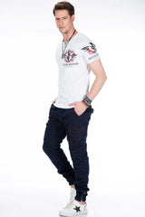CD422 Heren Cargo Jeans met een elastische Zoom