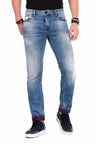 Jeans Slim-Fit de CD469 avec un lavage distinctif