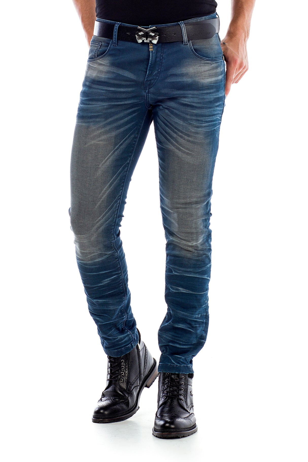  CD492  Jeans Slim-Fit para Hombre