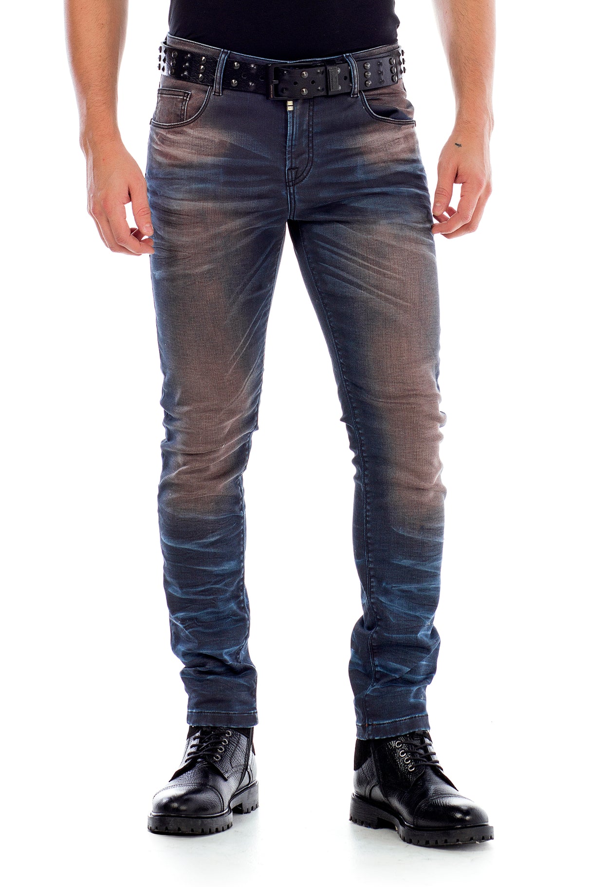  CD492  Jeans Slim-Fit para Hombre