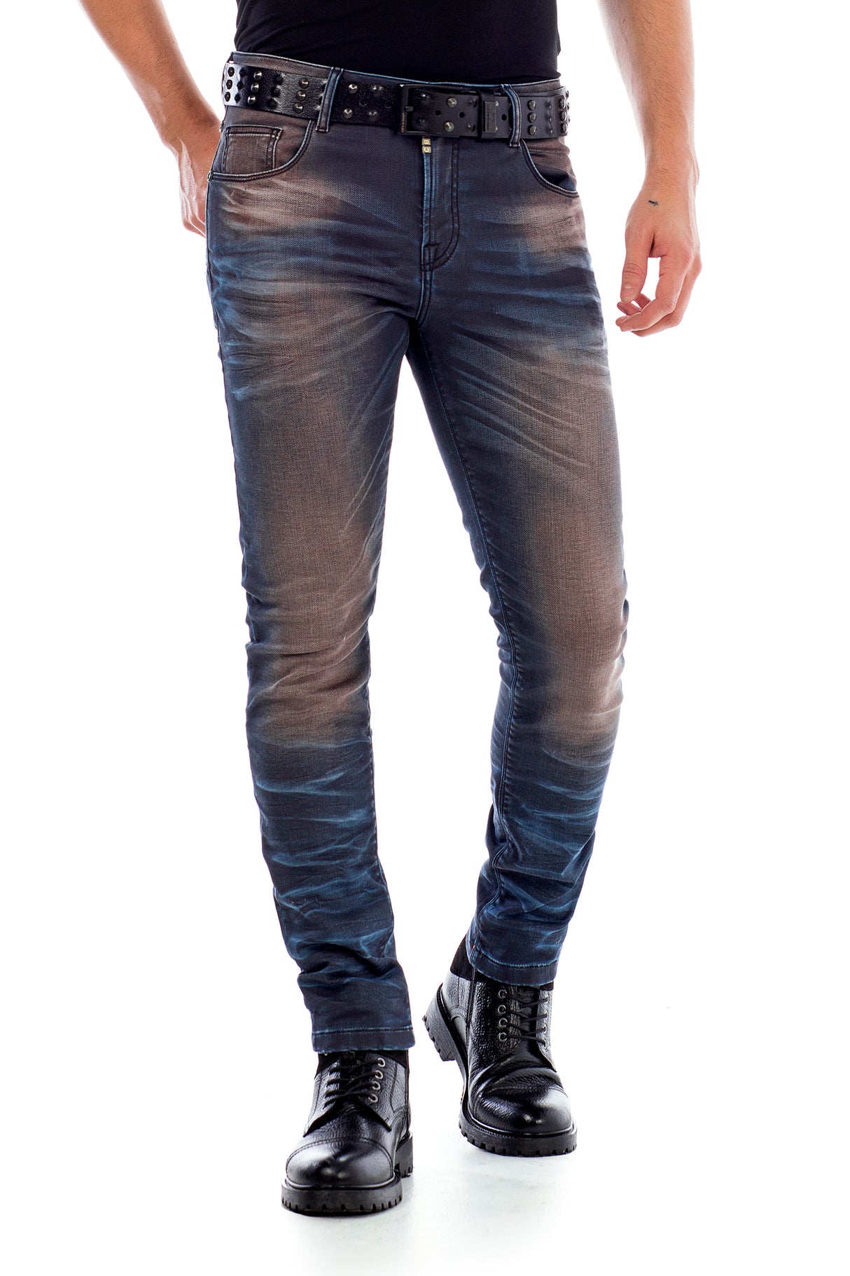  CD492  Jeans Slim-Fit para Hombre
