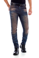 CD492  Jeans Slim-Fit para Hombre