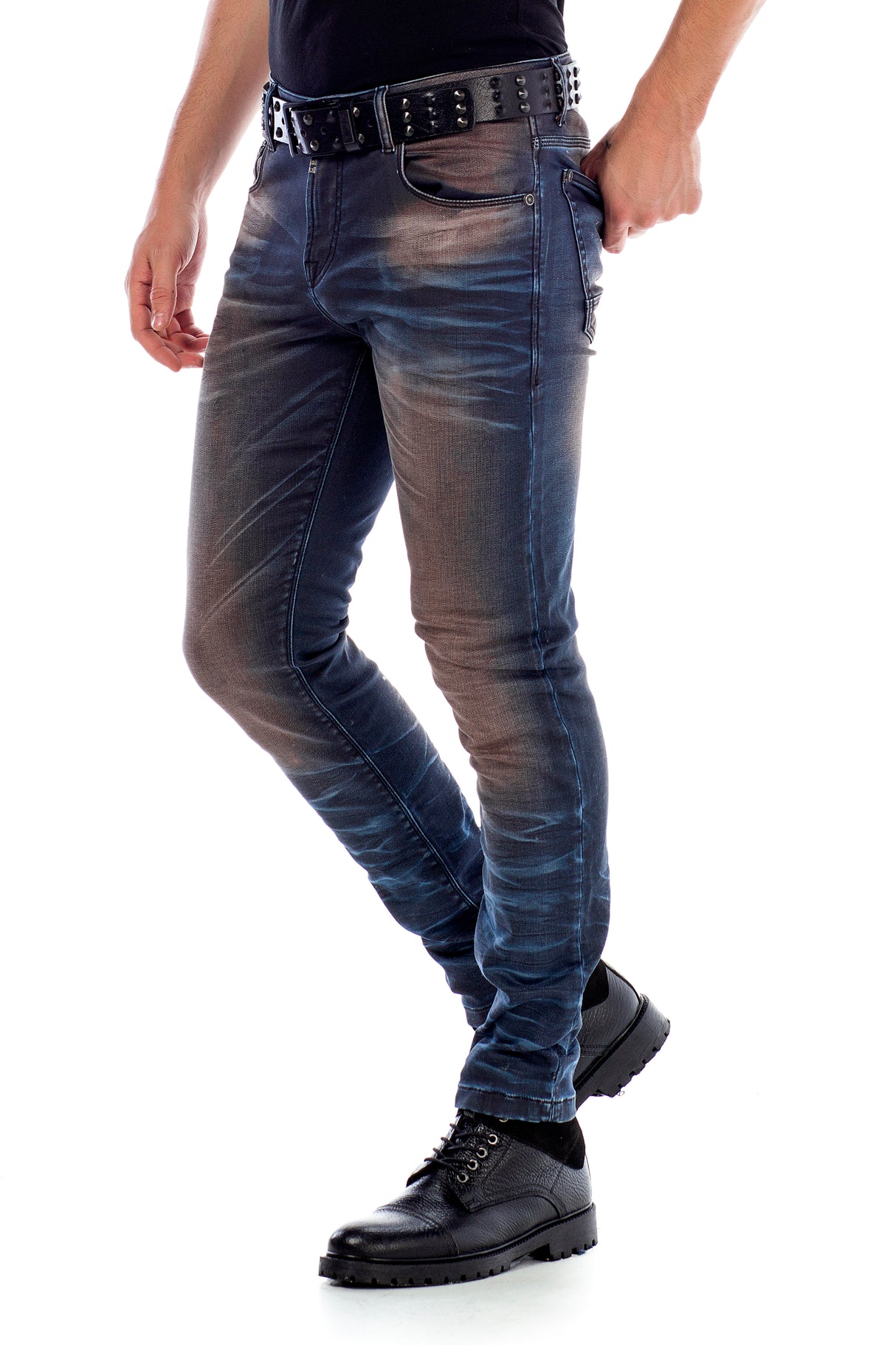  CD492  Jeans Slim-Fit para Hombre