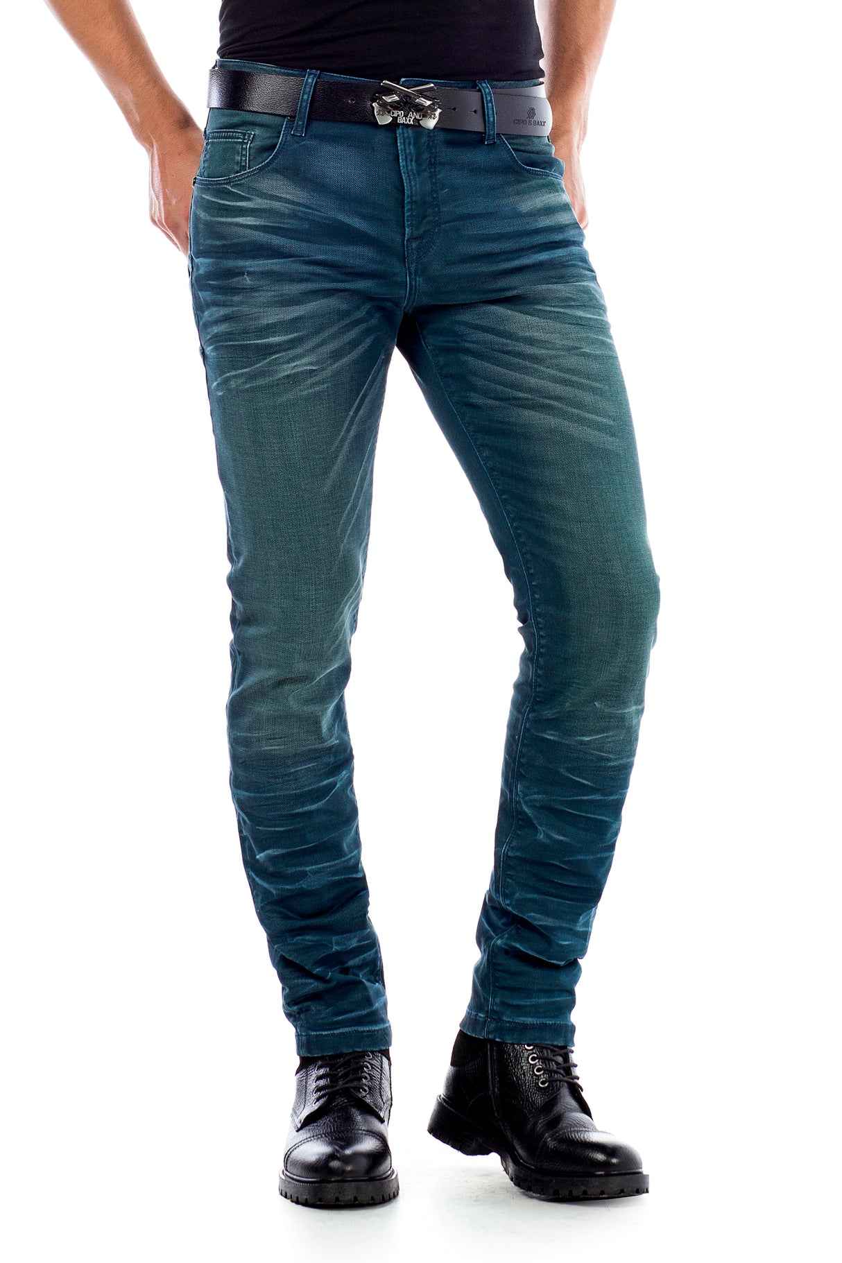  CD492  Jeans Slim-Fit para Hombre