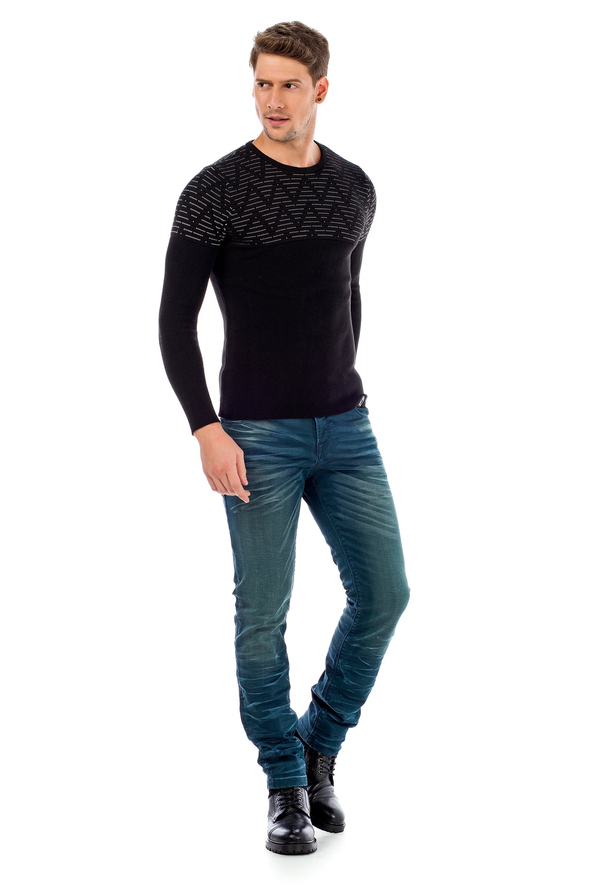  CD492  Jeans Slim-Fit para Hombre