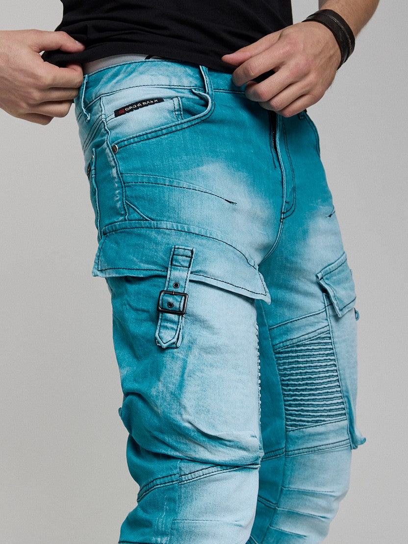 CD523 Pantalones cargo para hombre