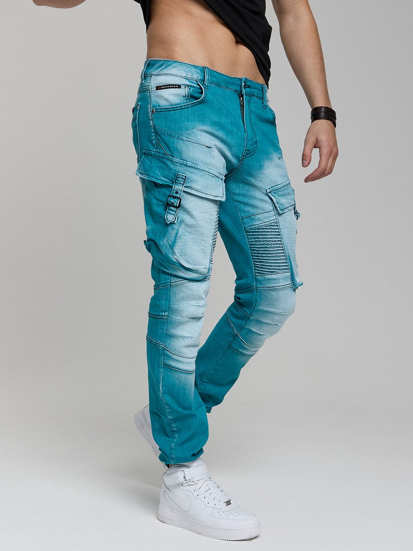 CD523 Pantalones cargo para hombre