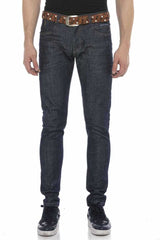 CD538 Herren Slim-Fit-Jeans im klassischen Schnitt