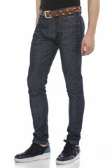 CD538 Herren Slim-Fit-Jeans im klassischen Schnitt