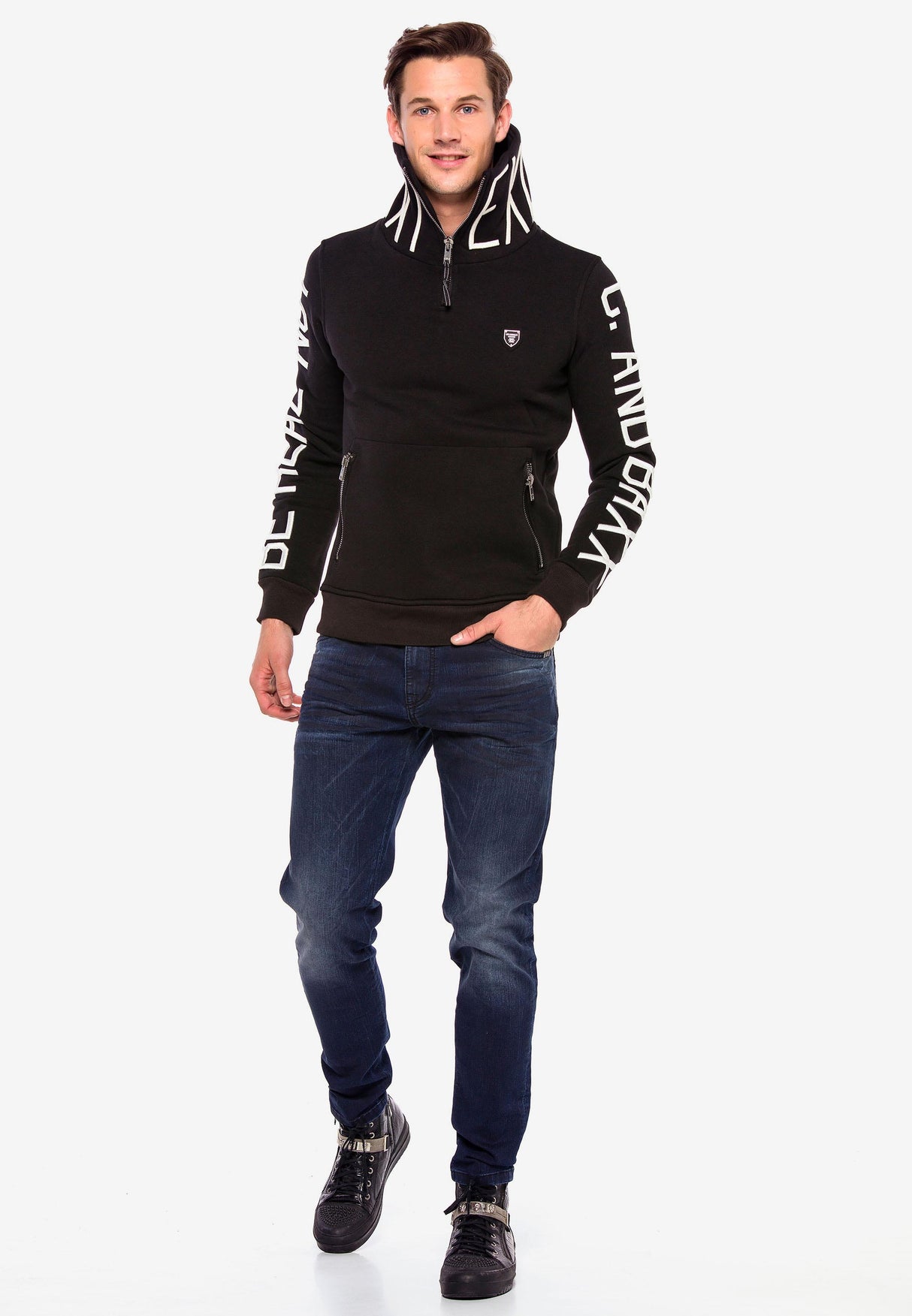 CD540 Jeans pour hommes, coupe slim-fit