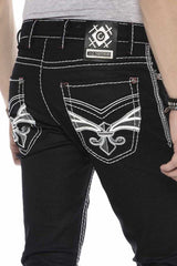CD553 Jeans para hombres  con costuras con colores