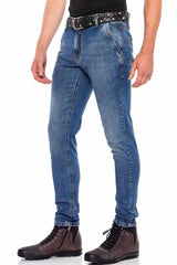 CD554 men's comfortable jeans in the regular fit