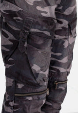 CD560 Pantalon de chargement des hommes avec des poches latérales en ajustement régulier