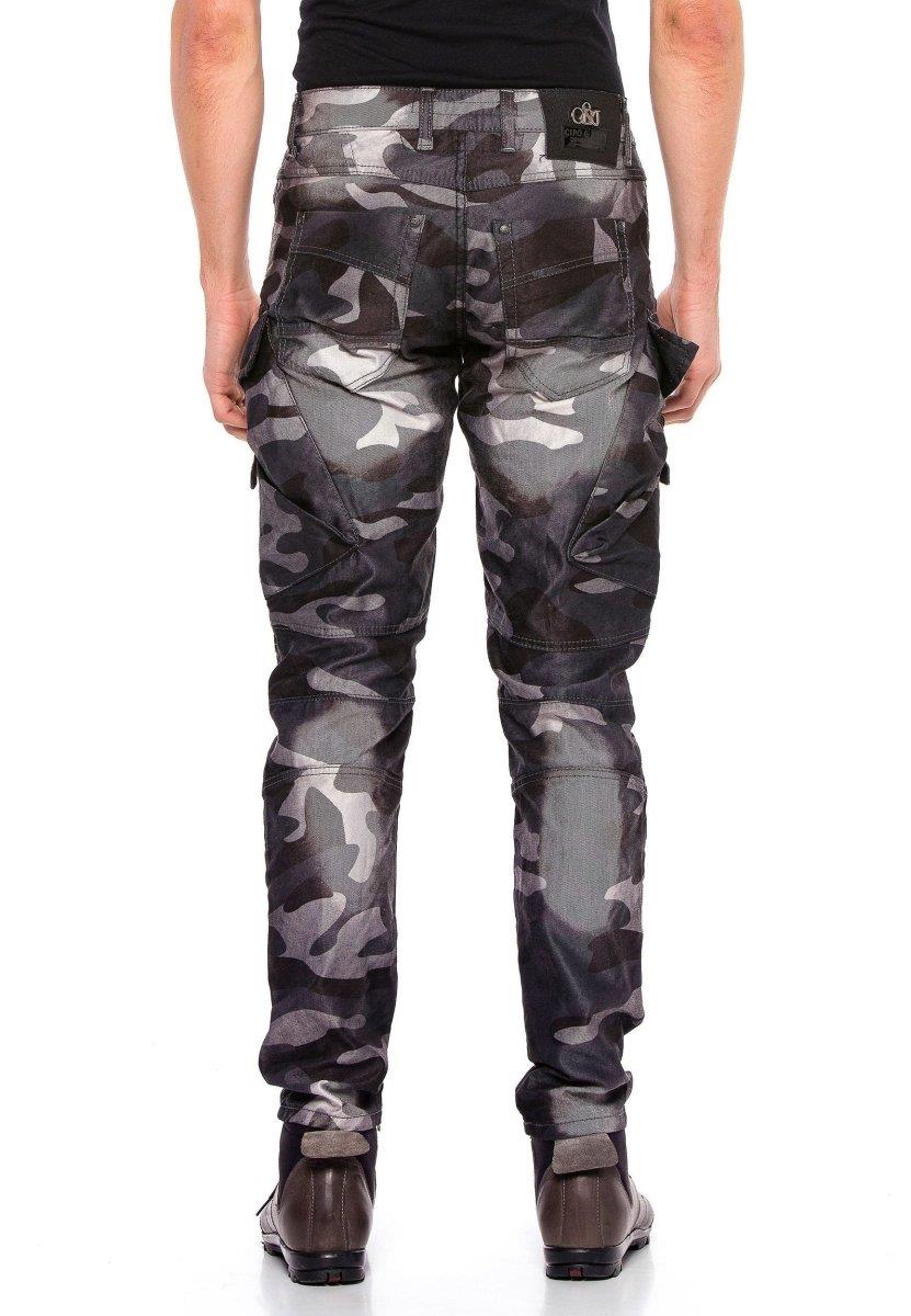 Pantaloni cargo CD560 uomini con tasche laterali in forma normale