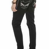 CD585 Jeans confortable pour hommes avec broderie cool